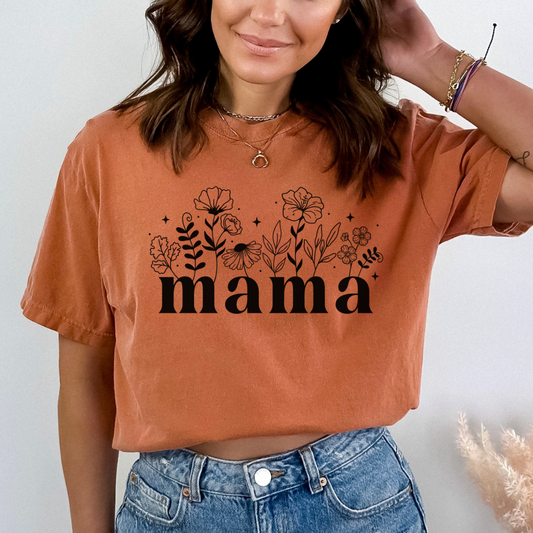 Mama's Wild Flowers DTF Transfer