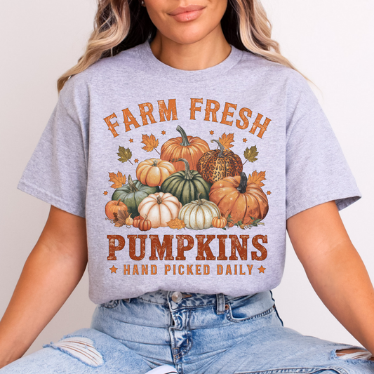 Farm Fresh Pumpkins V2 DTF Transfer