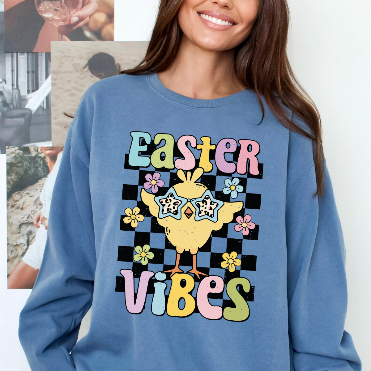 Easter Vibes Chick DTF Transfer