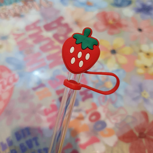 Strawberry Straw Topper