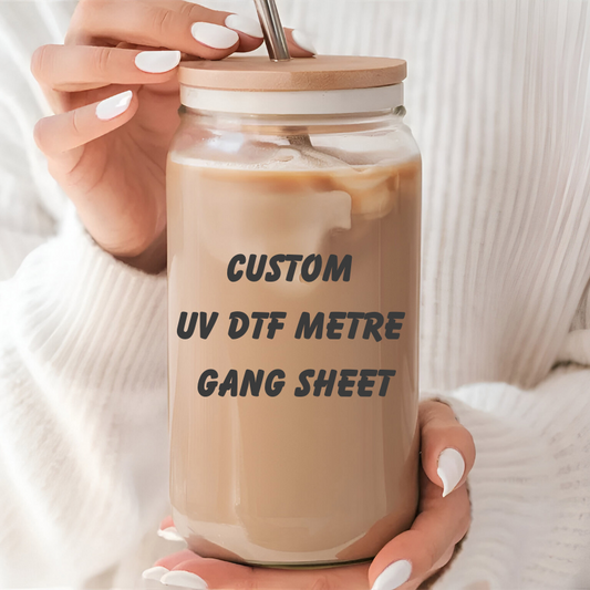 CUSTOM UV DTF METRE GANG SHEET