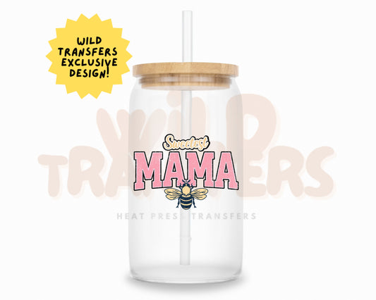 Sweetest Mama UV DTF Single Transfer