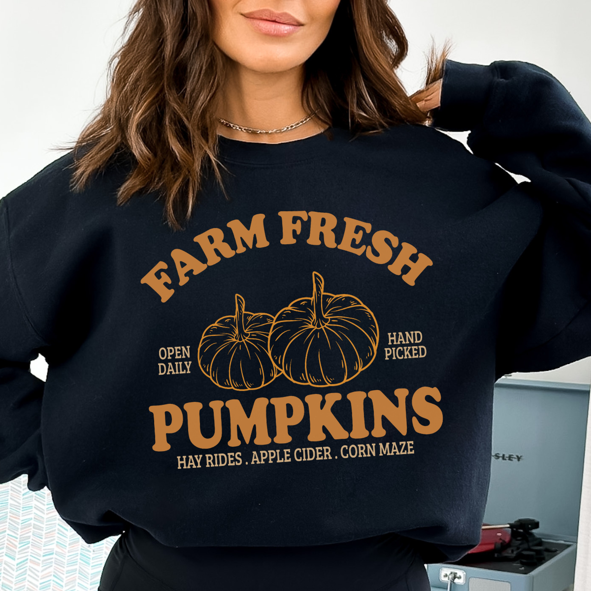 Farm Fresh Pumpkins DTF Transfer