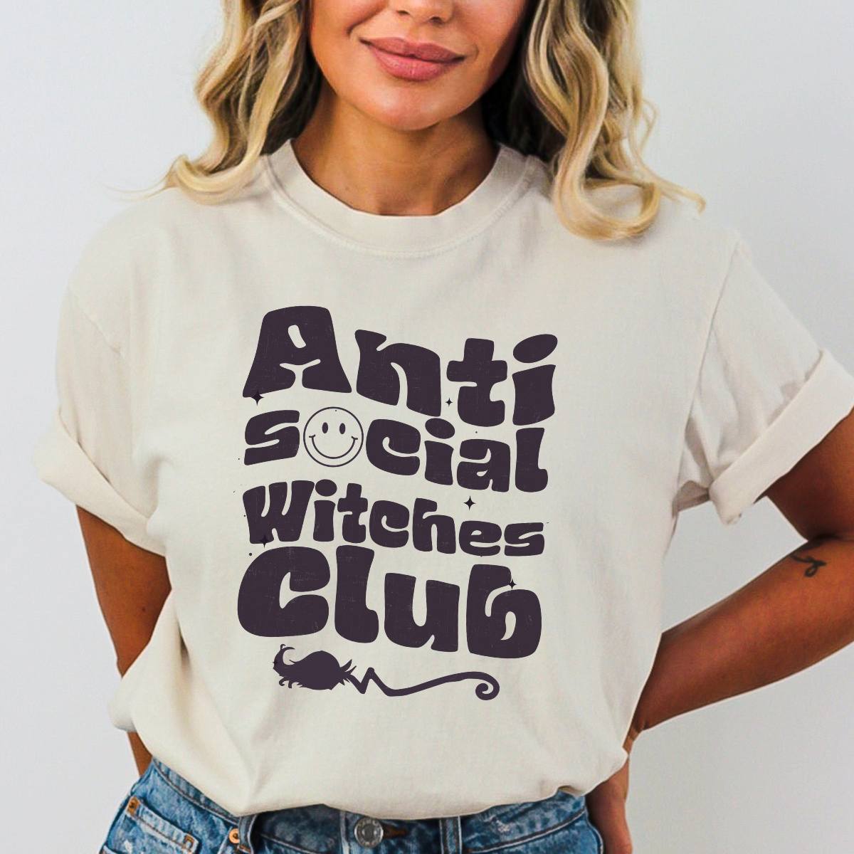 Anti Social Witches Club DTF Transfer Wild Transfers