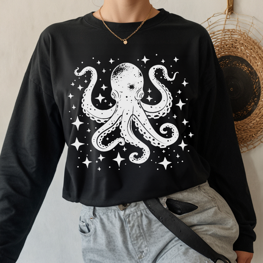 Celestial Octopus DTF Transfer