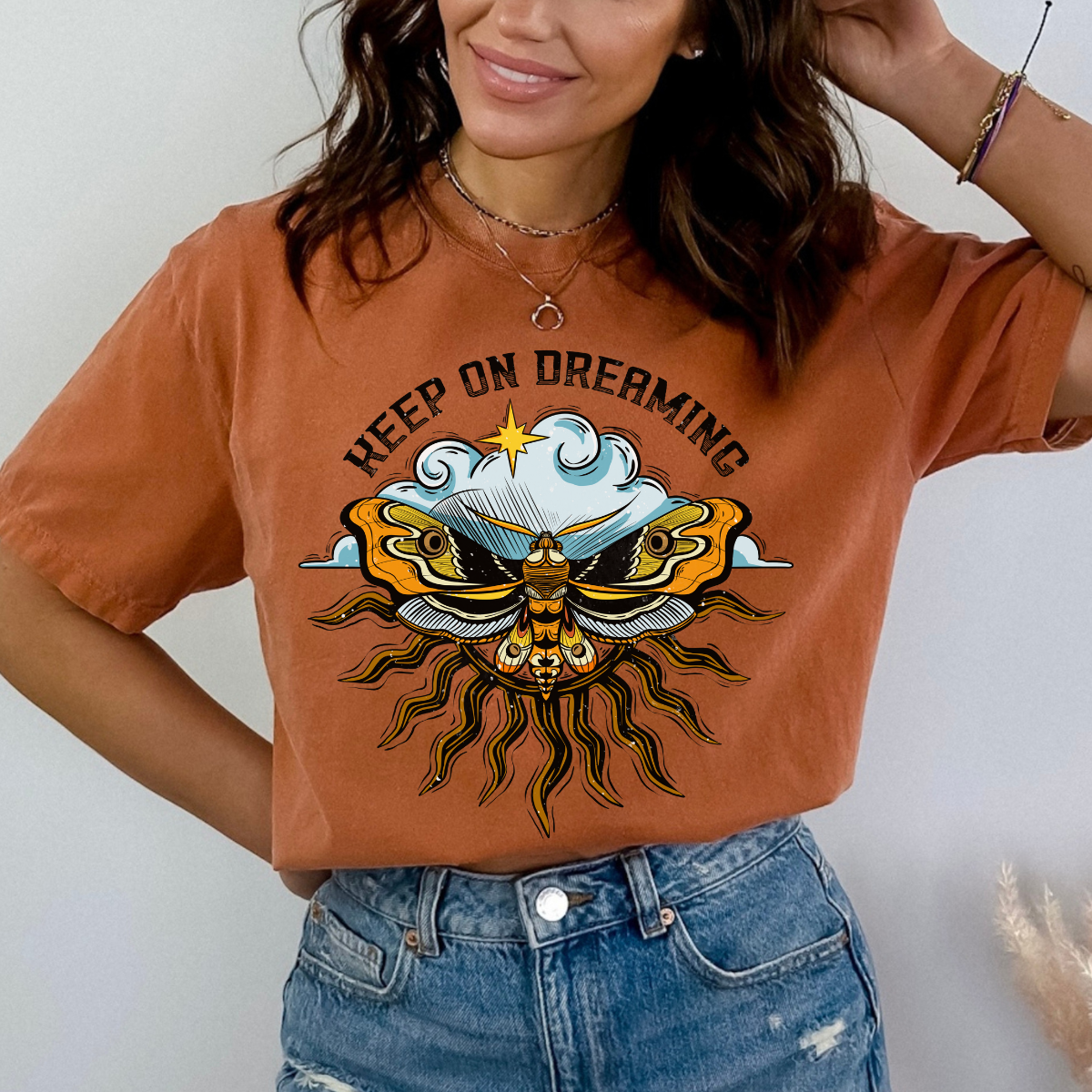 Keep on Dreaming Boho DTF Transfer Wild Transfers