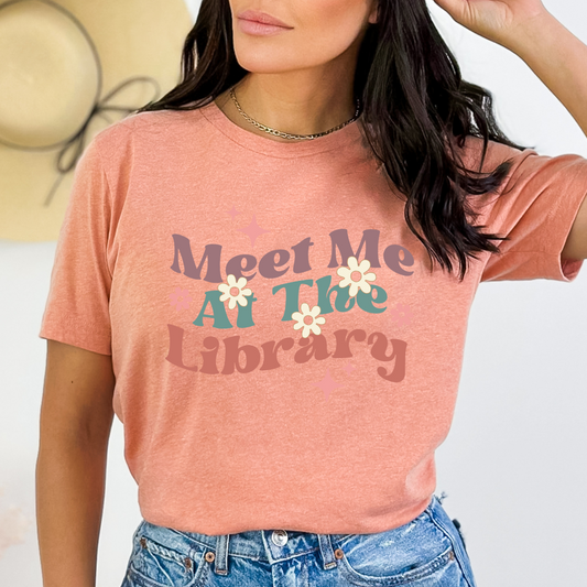 Meet Me at the Library DTF Transfer Wild Transfers