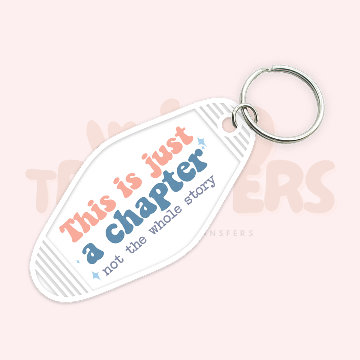 This is just a Chapter UV DTF Motel Keychain Transfer Wild Transfers