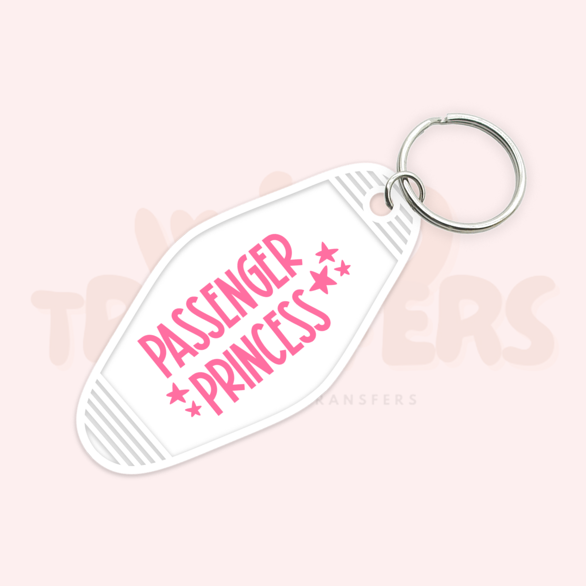 Passenger Princess UV DTF Motel Keychain Transfer