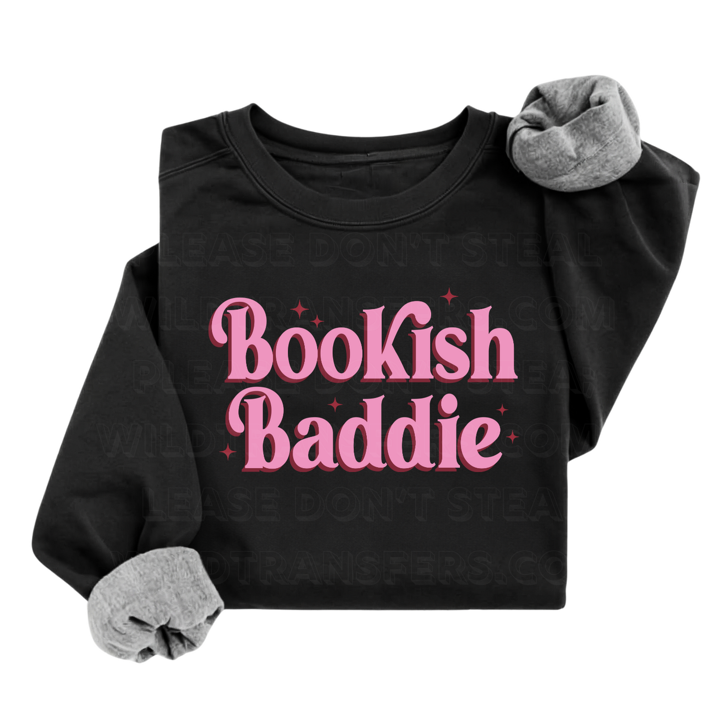 Bookish Baddie DTF Transfer