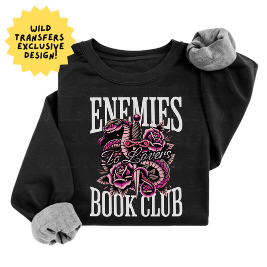 Enemies to Lovers Book Club DTF Transfer