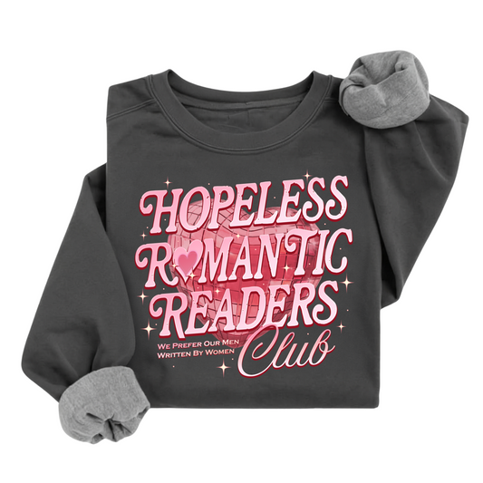 Hopeless Romantic Readers Club DTF Transfer