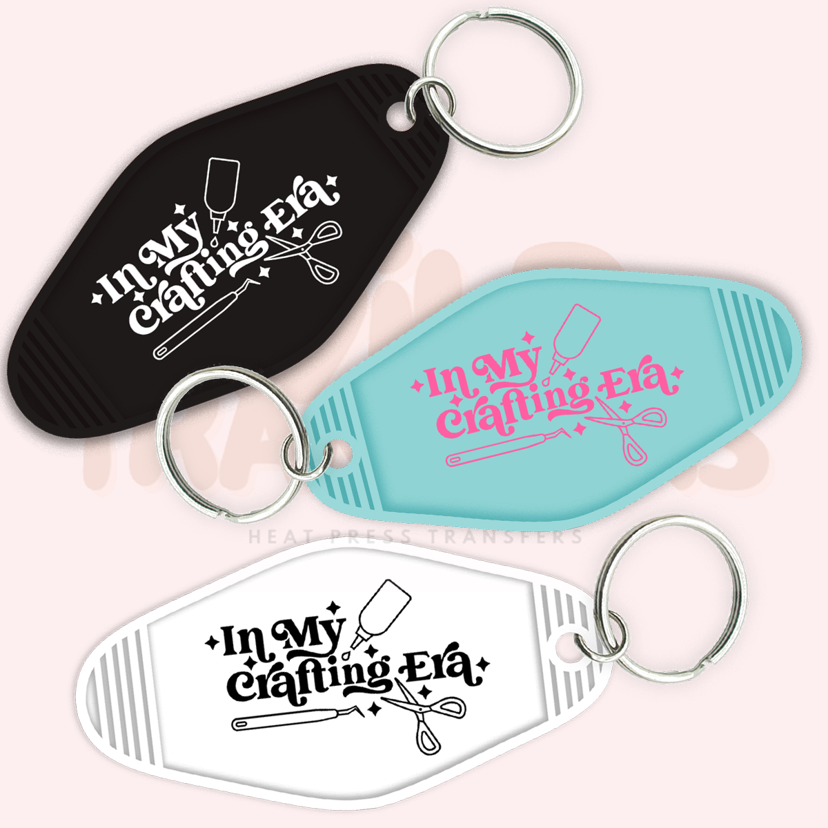 UV DTF MOTEL KEYCHAIN TRANSFERS MYSTERY BUNDLE